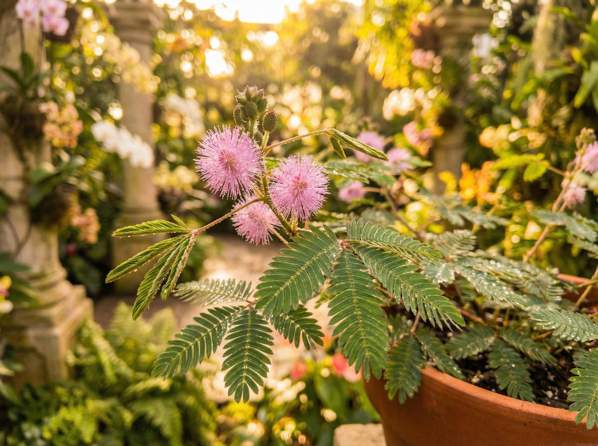 大象传媒植物视频 - 含羞草趣味短视频